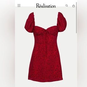 REALISATION PAR THE VENUS - RED SQUIGGLE. size small in PERFECT CONDITION